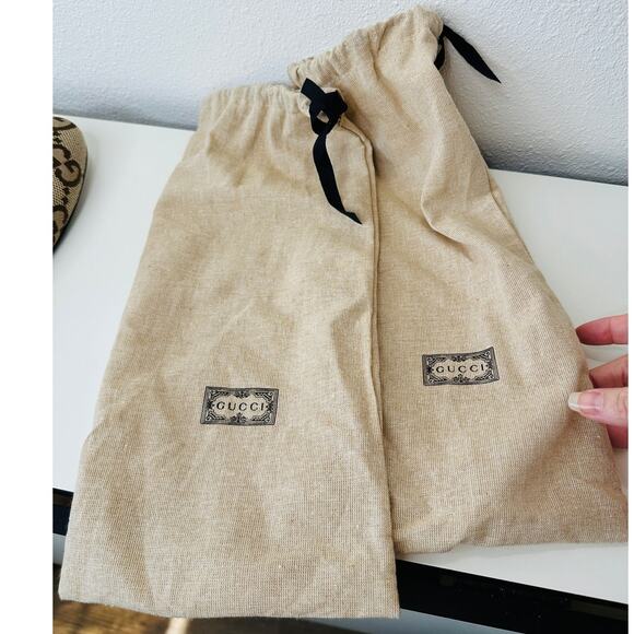 NWOT Gucci Princetown Slipper in Beige & Ebony GG Canvas 40 / 10 - Picture 14 of 16